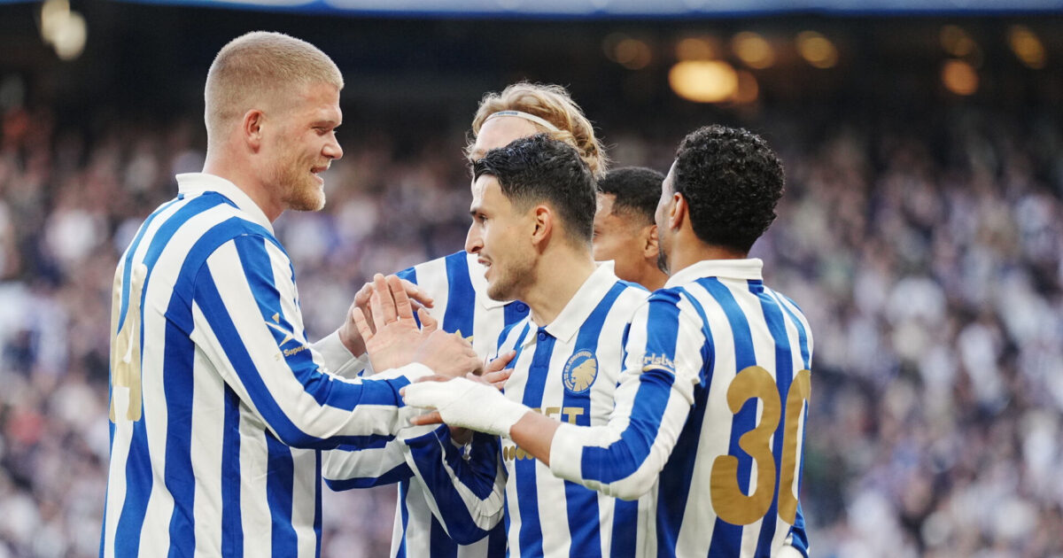 I behøver jo ikke tage det seriøst, FCK? Foto: Liselotte Sabroe/Ritzau Scanpix