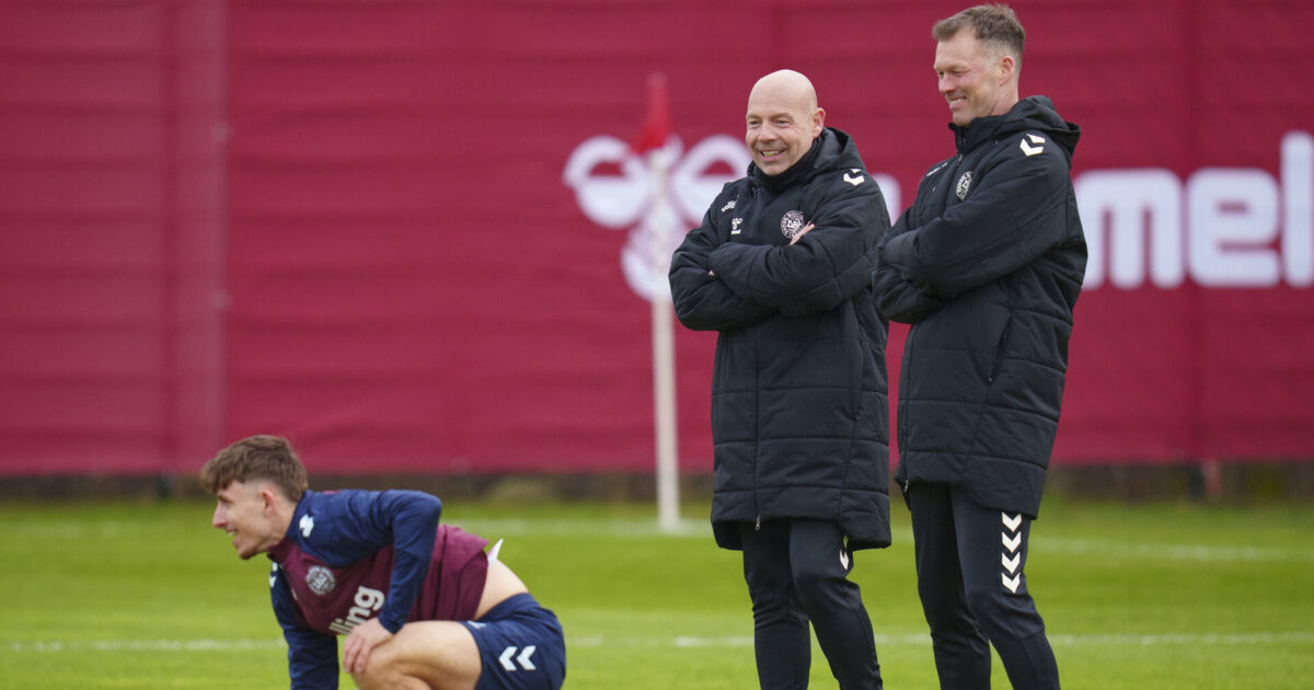 Riemers højre hånd stopper på landsholdet Foto: Liselotte Sabroe/Ritzau Scanpix