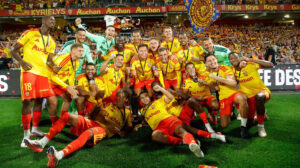 RC Lens efter dagens sejr