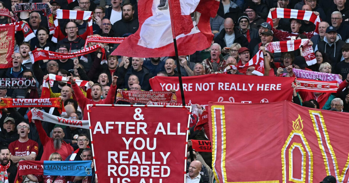 LIVE: Anfield stikker til ‘Man Cheaty’ efter 114 overtrædelser Foto: Paul Ellis/AFP/Ritzau Scanpix