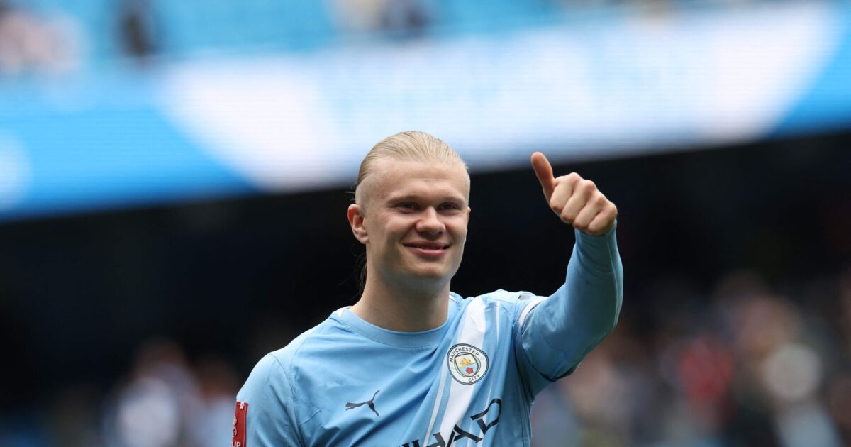 Har lige ødelagt Liverpool: Haaland indrømmer “for dårlig” sæson Foto: Darren Staples/AFP/Ritzau Scanpix