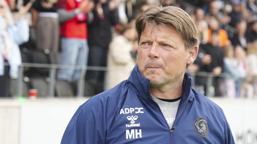 Michael Hansen er træner i FC Fredericia