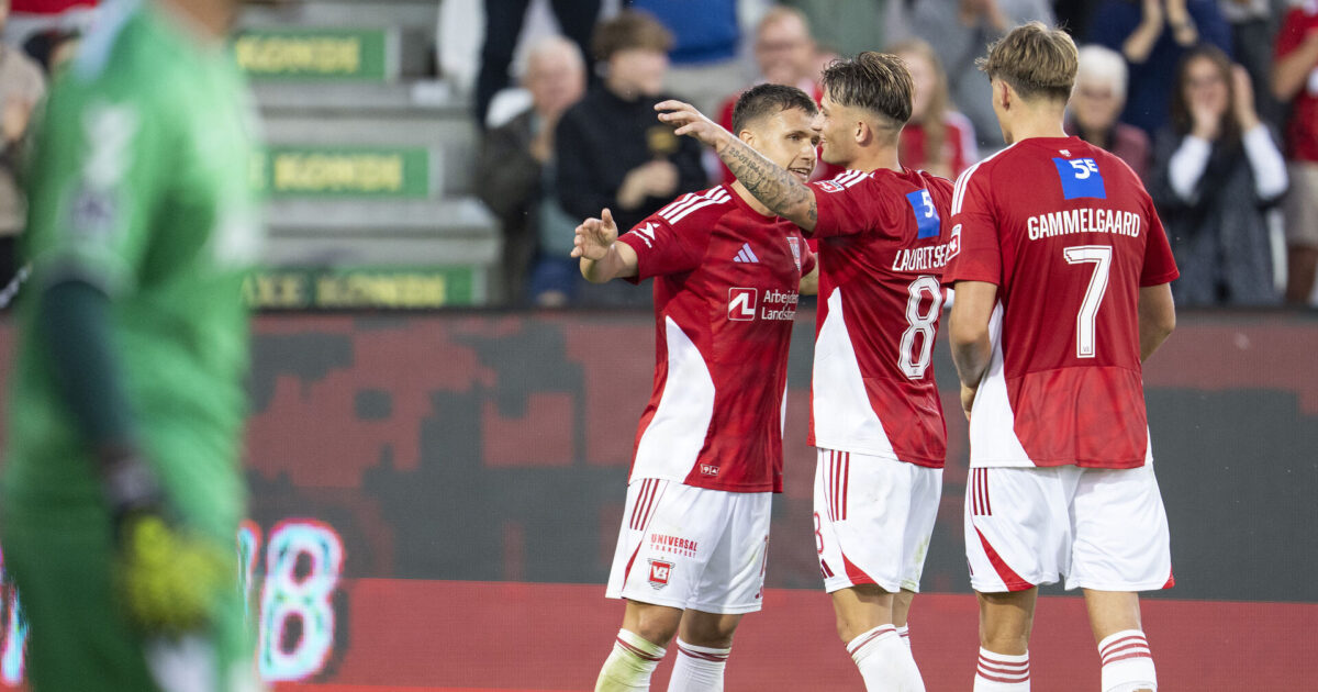 LIVE: Vejle og Hillerød leverer det rene mål-vanvid! Foto: Frank Cilius/Ritzau Scanpix