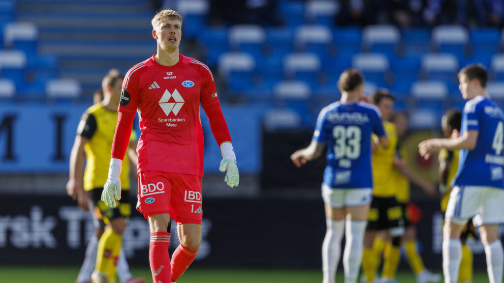 Mads Kikkenborg i aktion for Molde