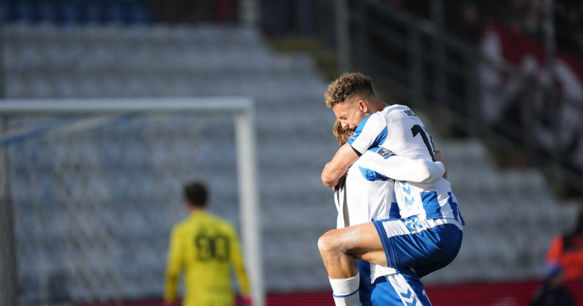 OB-matchvinder: Siger det altid til McCoy Foto: Claus Fisker/Ritzau Scanpix