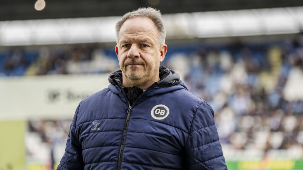 Alexander Zorniger i en OB-trøje.