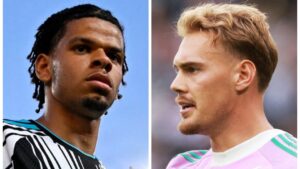 William Osula og Filip Jørgensen stod i dag over for hinanden