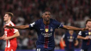 PSG's Ousmane Dembele
