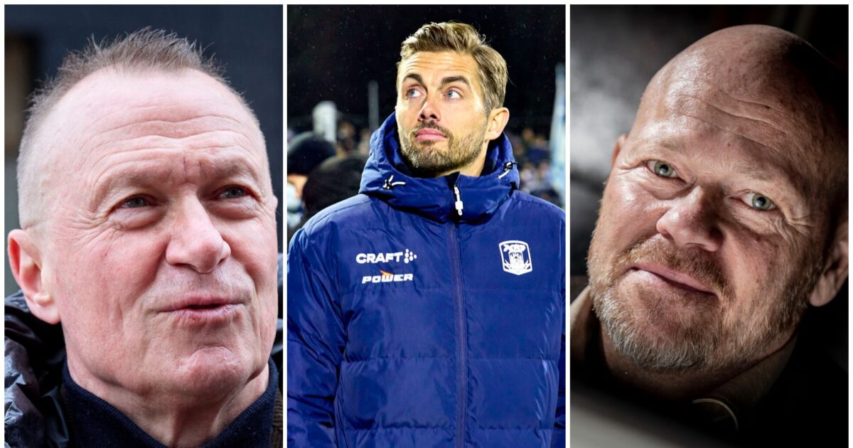 Tøfting og Frimann: AGF vinder guld, hvis de vinder i aften Foto: Robert Wengler/Mikkel Berg Pedersen/Mads Claus Rasmussen/Ritzau Scanpix