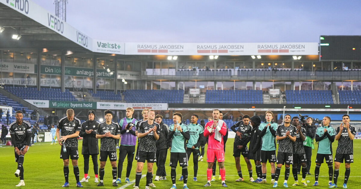 Ærlig FCK’er: Vi var det næstbedste hold i 70 minutter Foto: Bo Amstrup/Ritzau Scanpix
