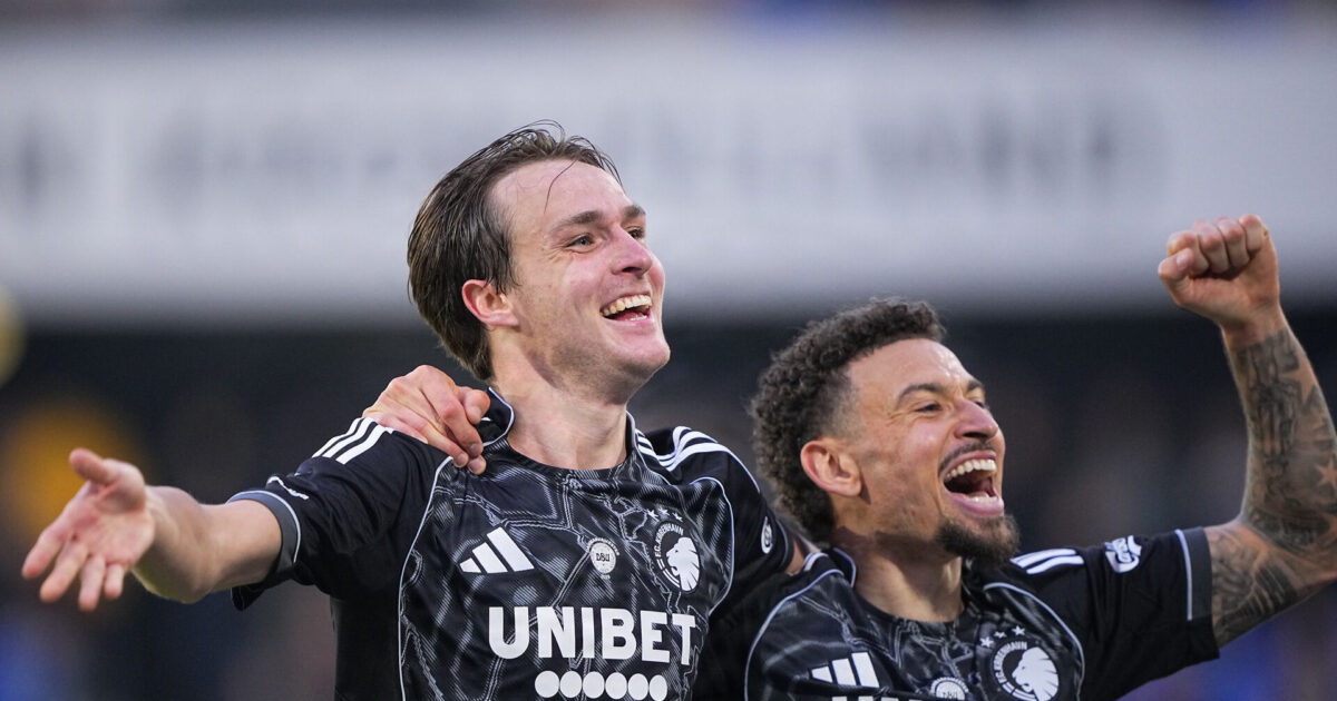 Uskøn affære i Randers: FCK tager vigtig sejr til sidst Foto: Bo Amstrup/Ritzau Scanpix