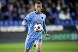 André Rømer i kamp for Randers FC.