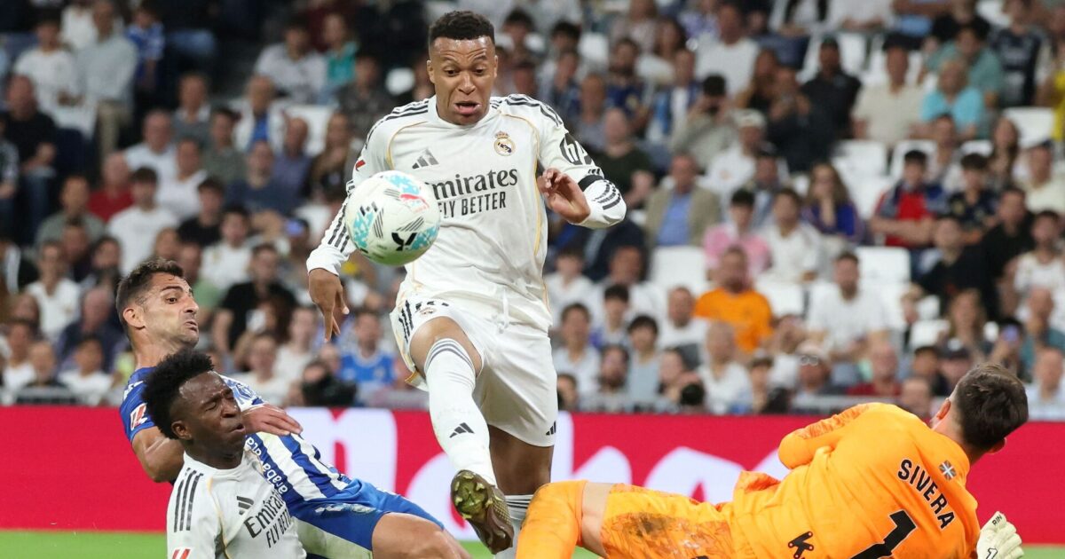 Mbappé og Vini Jr holder liv i Real Madrids gulddrøm Foto: Pierre-Philippe Marcou/AFP/Ritzau Scanpix