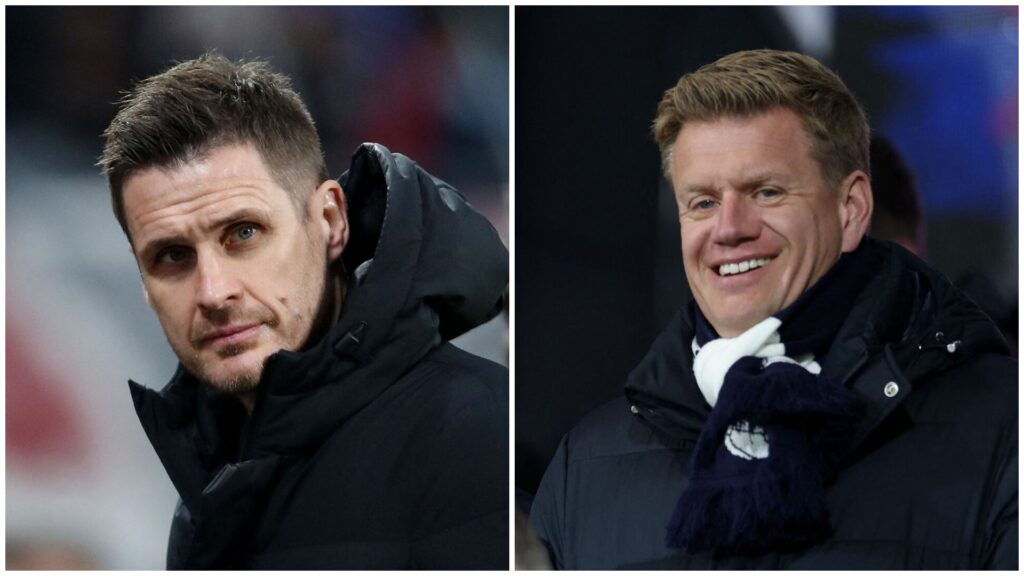 Sebastian Kehl og Johan Lange i samme billede.