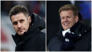 Sebastian Kehl og Johan Lange i samme billede.