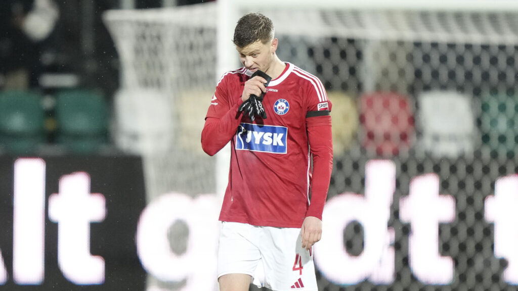 Pedro Ganchas i aktion for Silkeborg IF mod FC Midtjylland