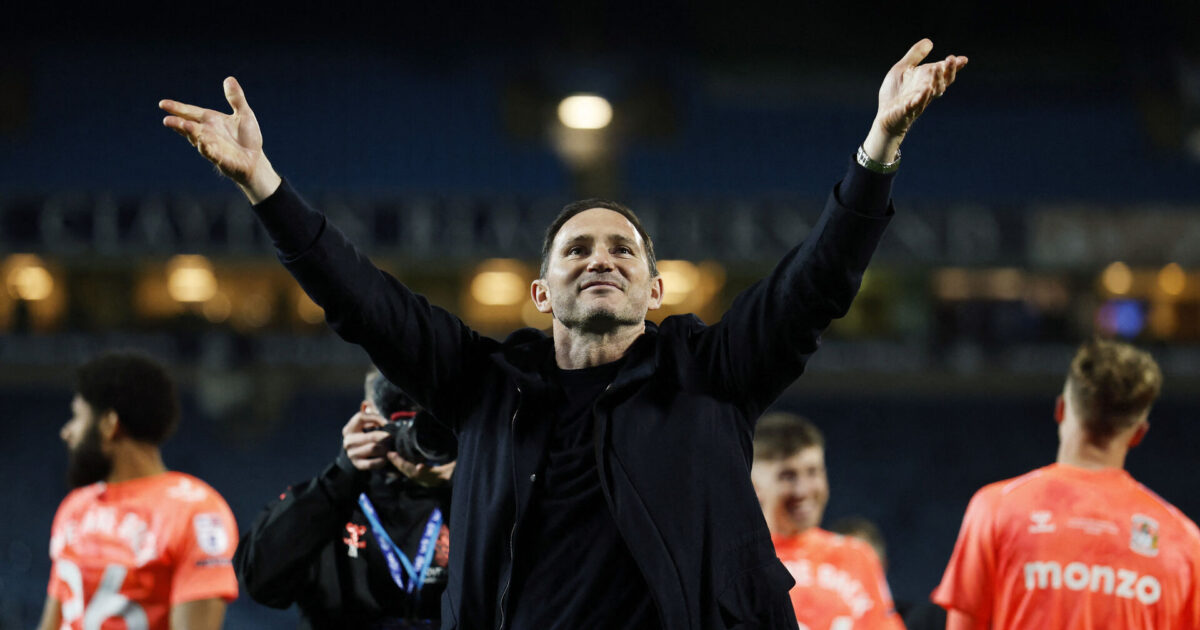 Stolt Lampard: Noget af det største jeg har opnået Foto: Action Images via Reuters/Jason