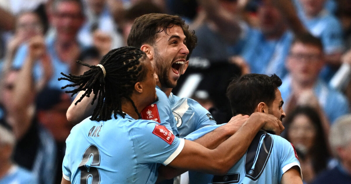 Vilde minutter sender Manchester City i FA Cup-finalen Foto: Dylan Martinez/REUTERS