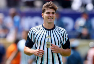 Julian Alvarez under VM 2026 for Argentina.