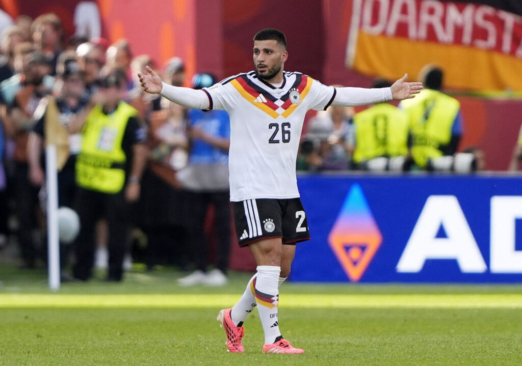 Deniz Undav i aktion for Tyskland mod Elfenbenskysten ved VM den 20. juni 2026.
