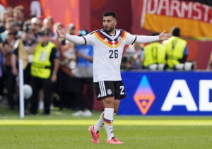 Deniz Undav i aktion for Tyskland mod Elfenbenskysten ved VM den 20. juni 2026.