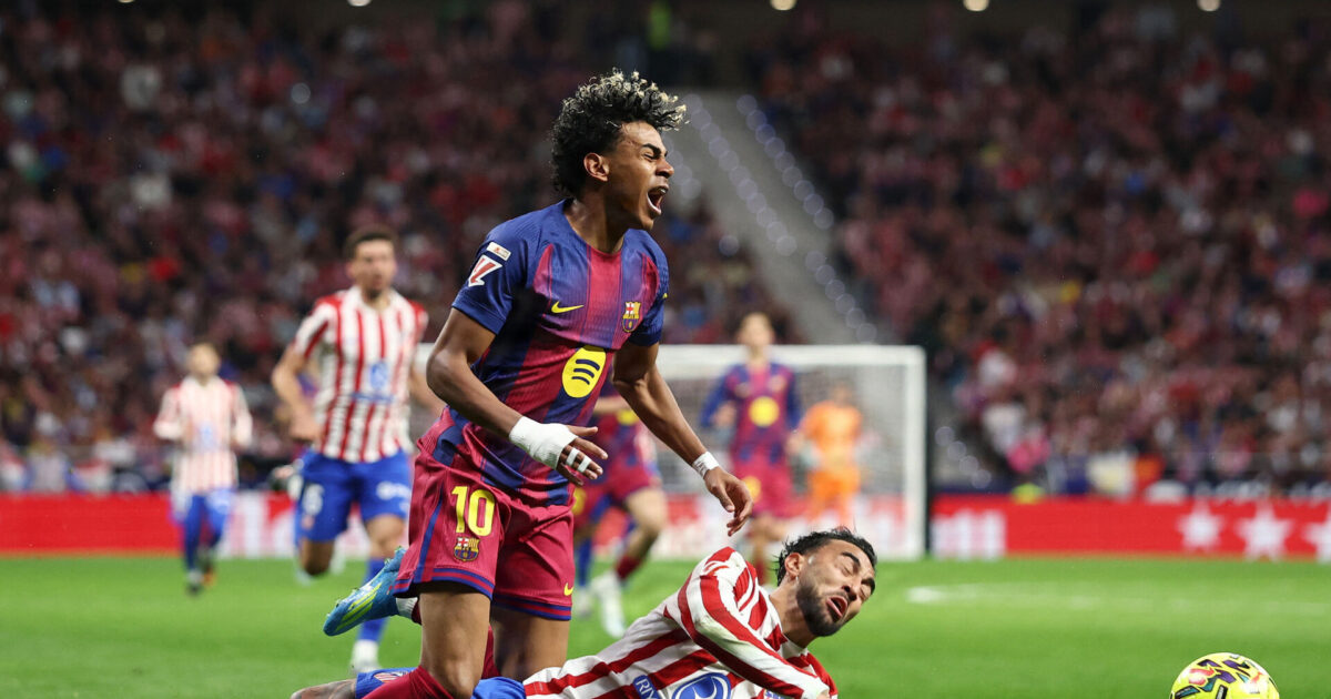 Skummel plan: Atlético har lagt en fælde for Yamal Foto: Ritzau Scanpix/REUTERS