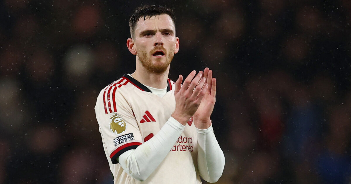 Officielt: Andy Robertson stopper i Liverpool Foto: Ritzau Scanpix/REUTERS