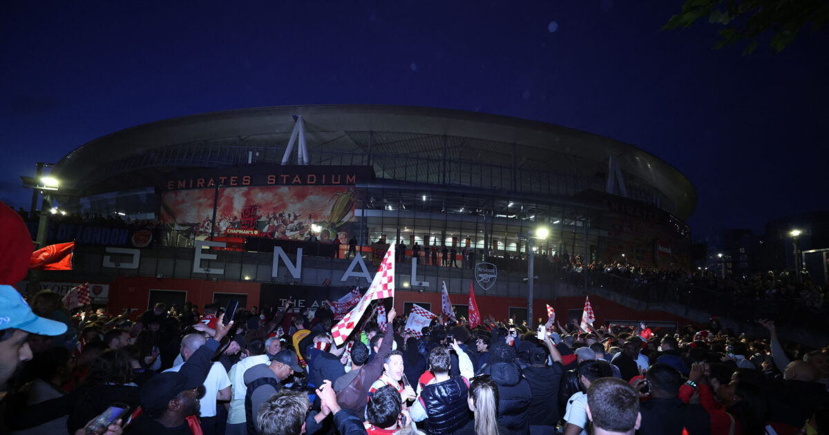 LIVE: Se her: Arsenal-spillere i vild jubel over mesterskab Foto: Ritzau Scanpix/REUTERS
