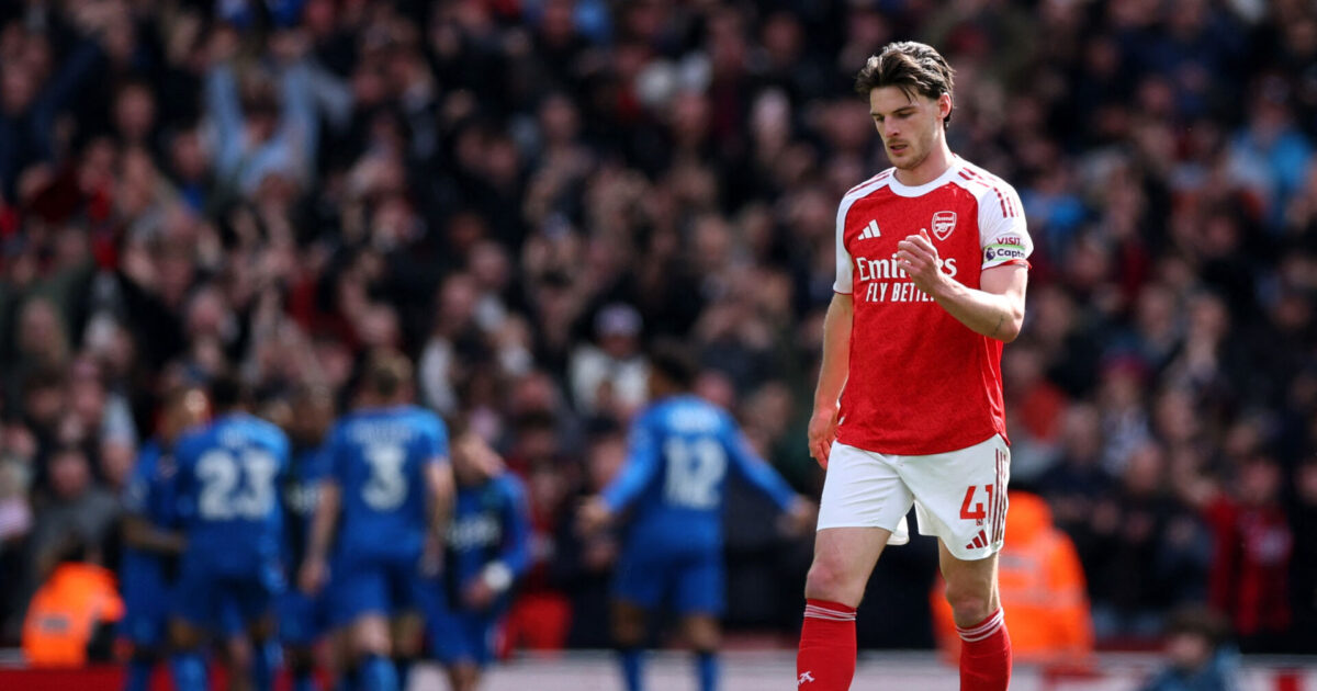 Arsenals gulddrømme lider fælt knæk på hjemmebane Foto: Ritzau Scanpix/REUTERS