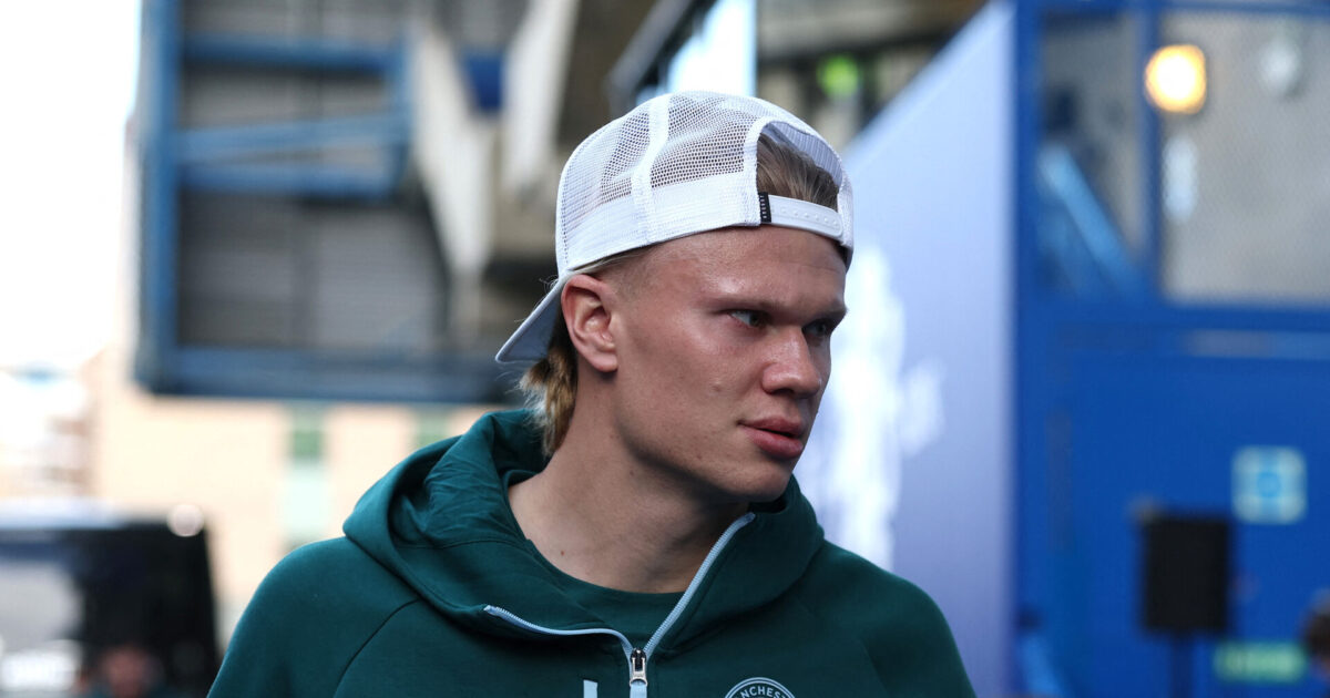 Inden engelsk gyser: Haaland mærker ikke presset Foto: Ritzau Scanpix/REUTERS