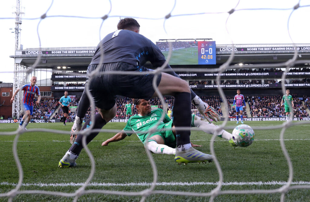 William Osula scorer mod Newcastle.