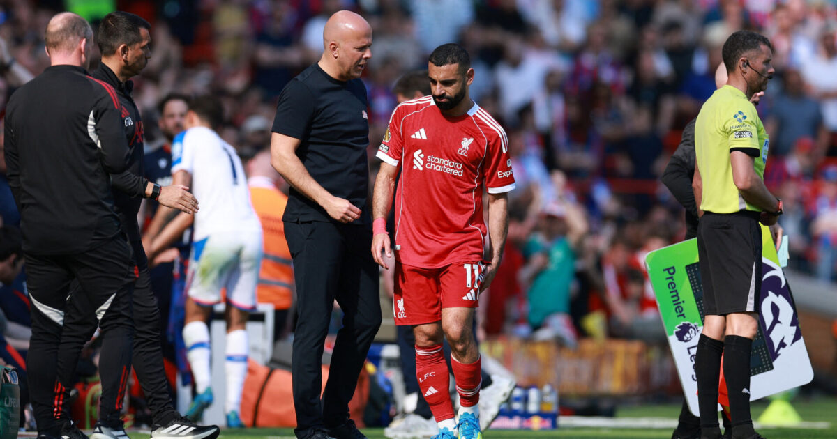 Slot om Salah skade: Minimal genoptræning Foto: Ritzau Scanpix/REUTERS