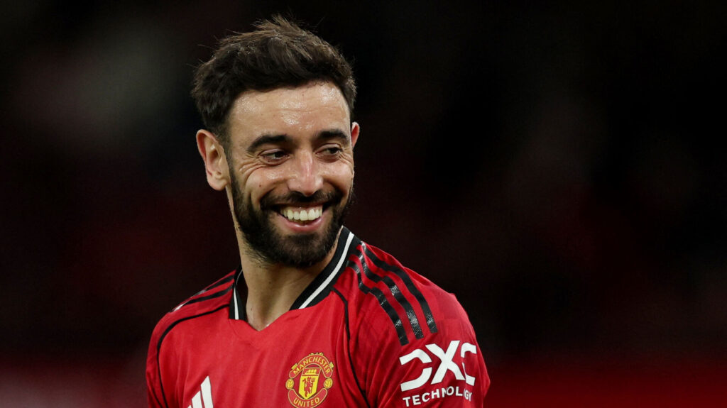 Manchester Uniteds Bruno Fernandes