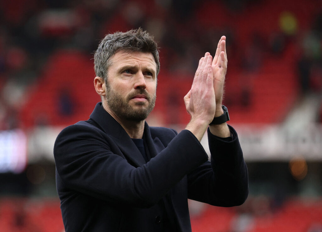 Michael Carrick i spidsen for Manchester United