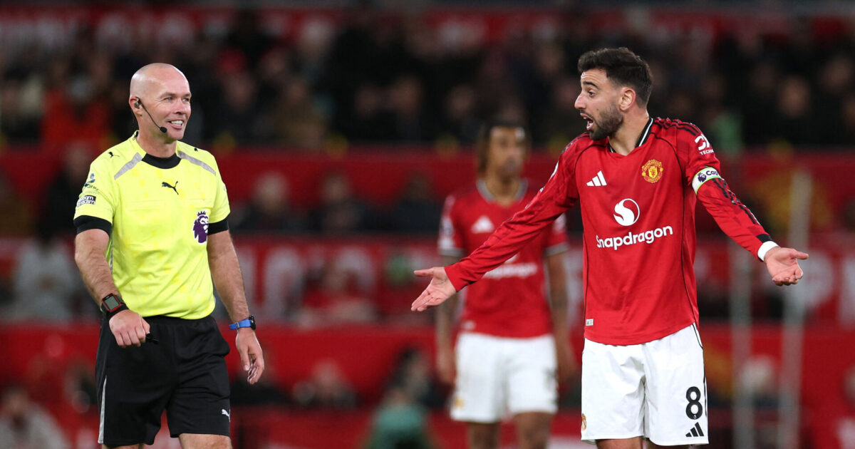 Ekko af Mourinho: Fernandes raser over dommeren efter skuffelse Foto: Phil Noble EDITORIAL USE ONLY.NO USE WITH UNAUTHORIZED AUDIO, VIDEO, DATA, FIXTURE LISTS, CLUB/REUTERS