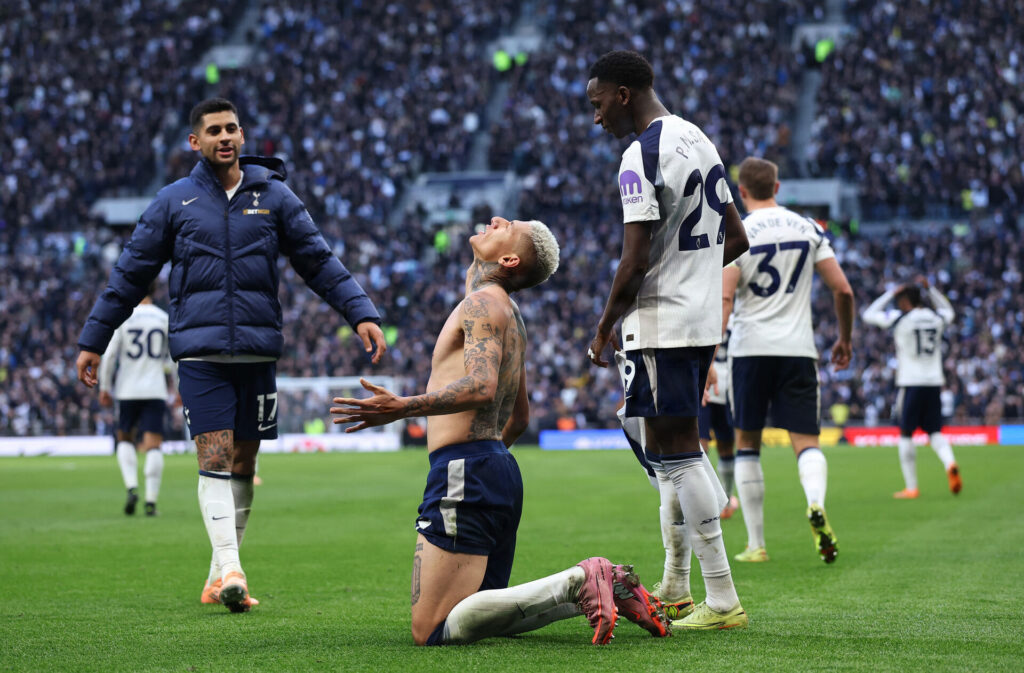 Richarlison, Pape Sarr, Tottenham