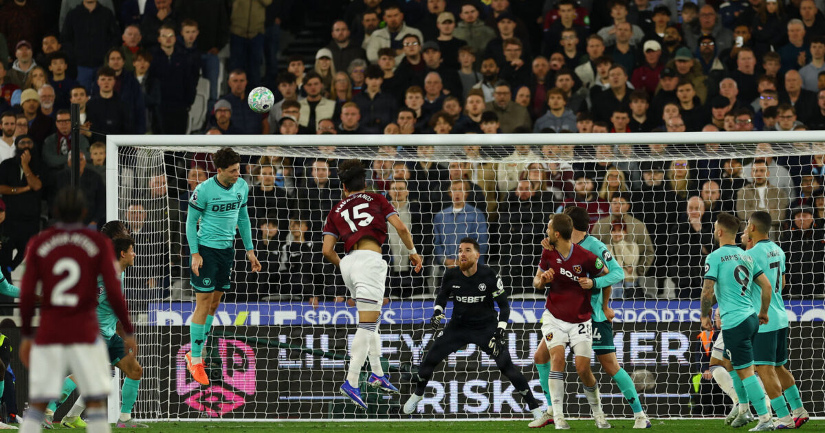 Hermansen sender Spurs under nedrykningsstregen Foto: Ritzau Scanpix/REUTERS