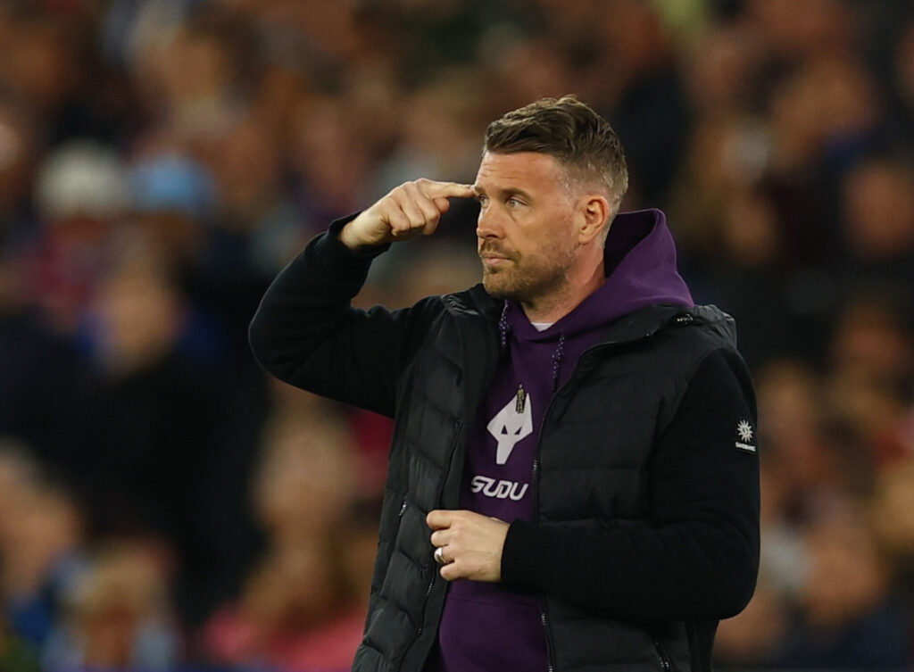 Wolves' manager Rob Edwards.