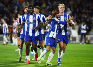 Victor Froholdt jubler over en scoring