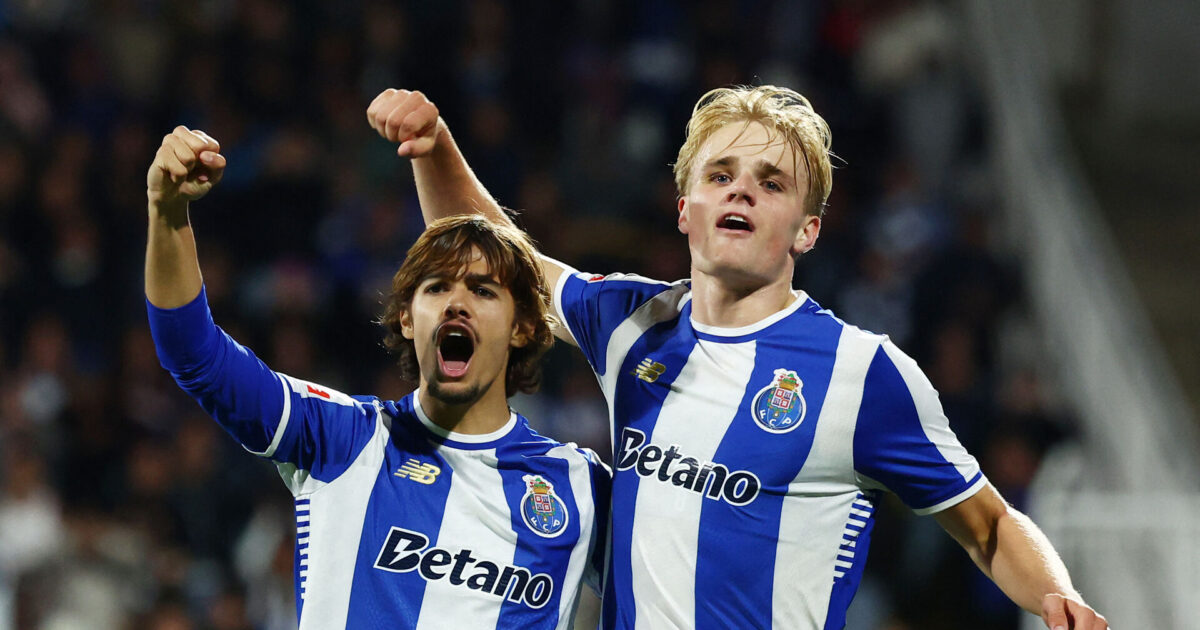 Vanvittigt prisskilt: Porto kræver kassen for ombejlet Froholdt Foto: Ritzau Scanpix/REUTERS