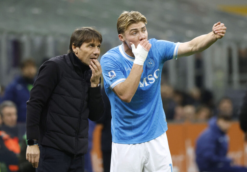 Antonio Conte, Rasmus Højlund