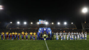 Lecce og Juventus' trup før opgøret den 9. maj 2026.