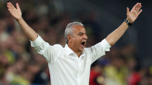 İsmail Kartal under aftenens kamp mod AS Roma