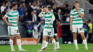 Celtic under gårsdagens opgør mod LASK