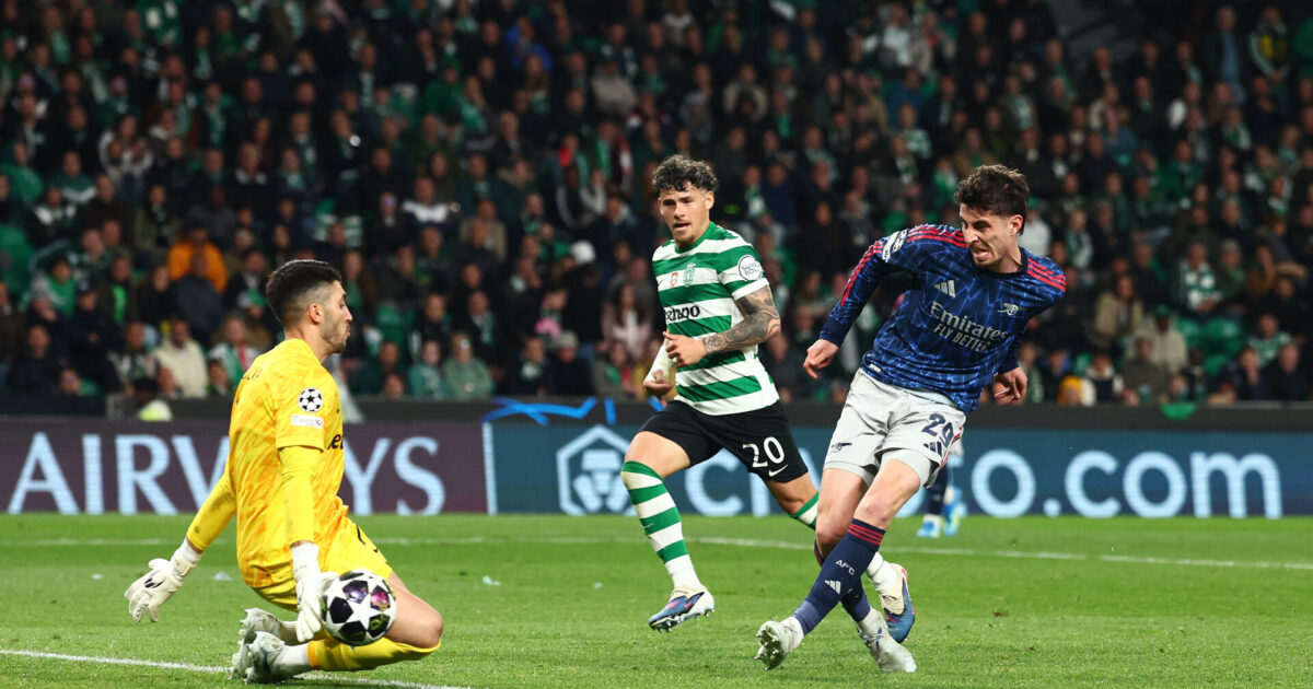 Overtidsscoring sikrer Arsenal fremragende CL-udgangspunkt Foto: Pedro Nunes/REUTERS