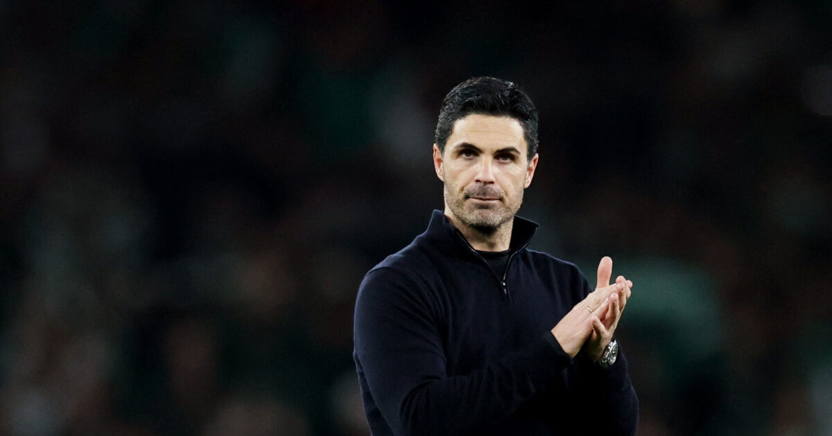 Arteta jubler over historisk bedrift: Første gang i 140 år Foto: Ritzau Scanpix/REUTERS