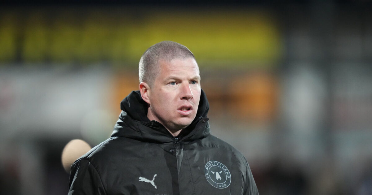 Kølig Mike Tullberg: Vi taler ikke om AGF Foto: Claus Fisker/Ritzau Scanpix