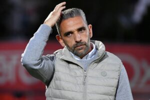 Rui Borges på Sportings sidelinje.
