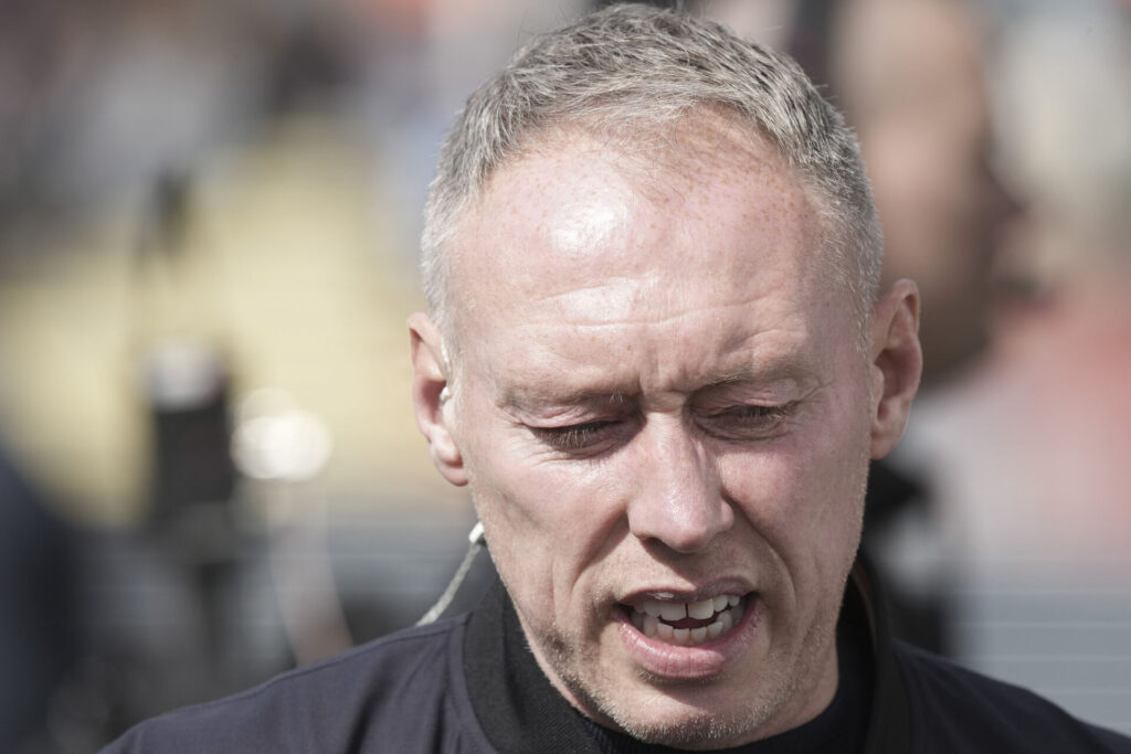 Steve Cooper under Brøndby IF's kamp mod Sønderjyske.