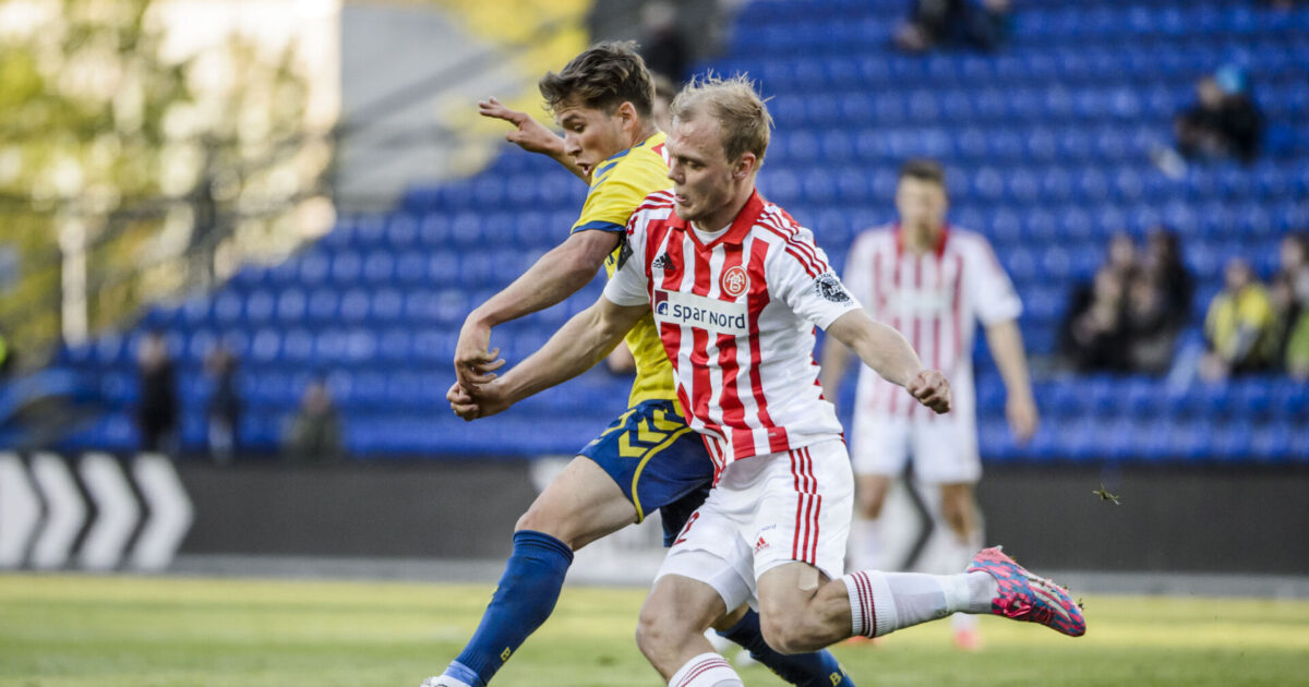 Comeback på vej? Tidligere AaB-profil træner med Foto: Thomas Lekfeldt/Thomaslekfeldt/Ritzau Scanpix